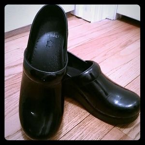 Dansko black clogs